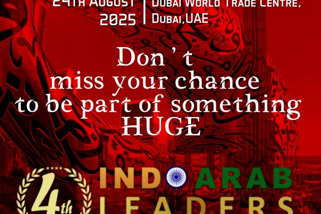 INDO ARAB LEADERS SUMMIT & AWARD 2025