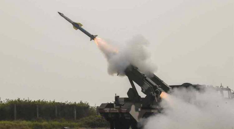 DRDO successfully test-fires QRSA missiles against live aerial targets