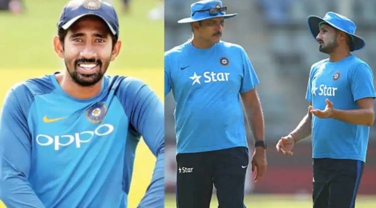 Harbhajan Singh, Ravi Shastri back Wriddhiman Saha as keeper gets threat from journalist, Irfan Pathan supports Rahul Dravid